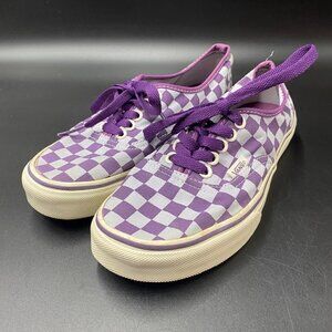 Vans Purple/Gray Lace-up Sneakers Men's Size 6.5/Women's Size 8